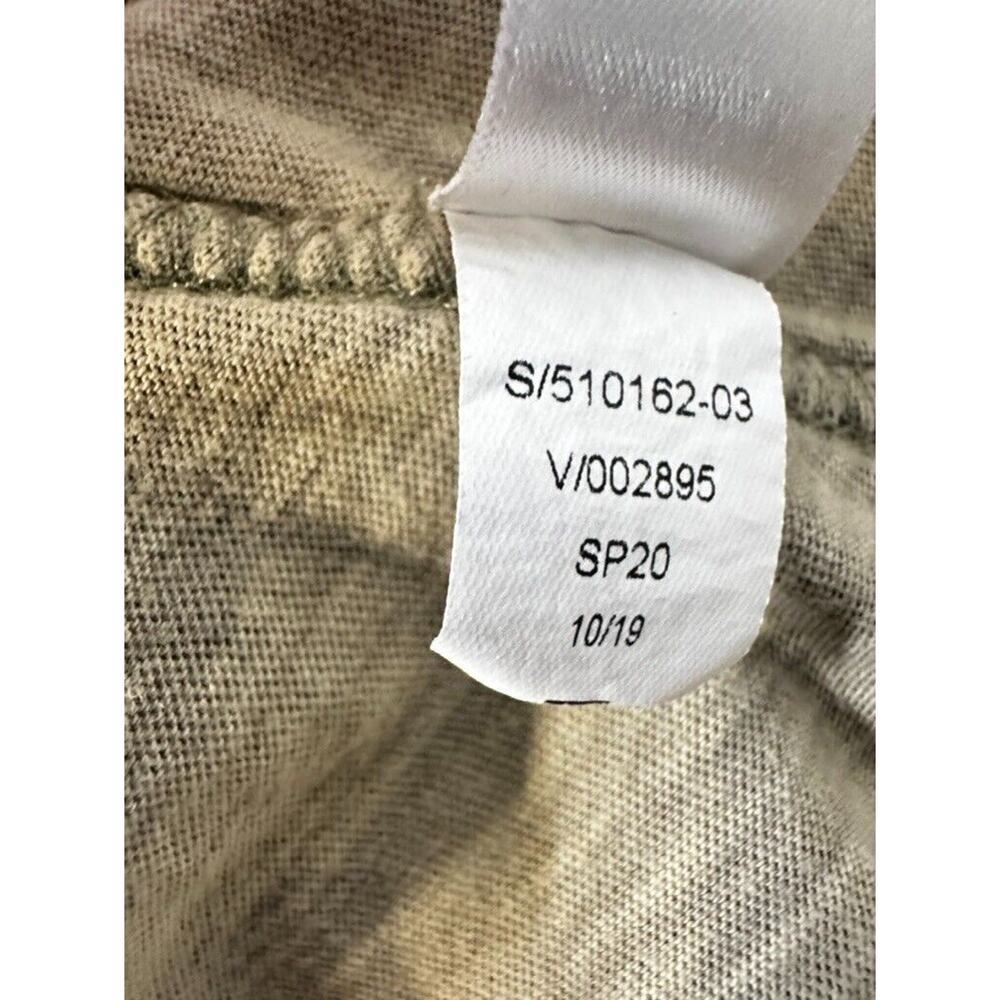 Athleta Tee Shirt Womens M Green Basic Camo Short Sleeve Crew - Picture 8 of 9